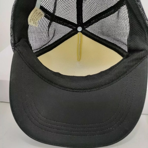 Vintage Retro Burton Foam Front Mesh Snap Back Snowboarding Cap Hat - Picture 4 of 5